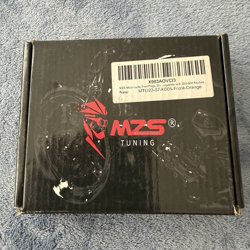 Mzs Motorcycle Foot Pegs Compatible With 200-890 Models